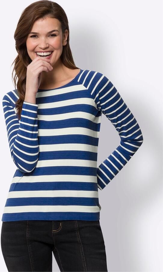 Heine Shirt met ronde hals Gestreept shirt (1-delig) - Foto 4