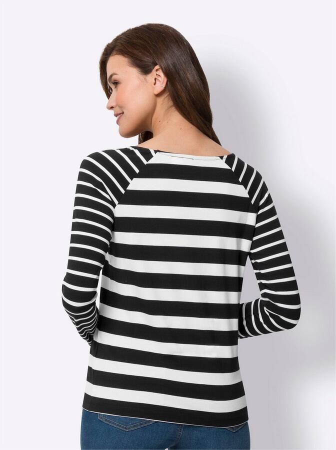 Heine Shirt met ronde hals Gestreept shirt (1-delig) - Foto 2