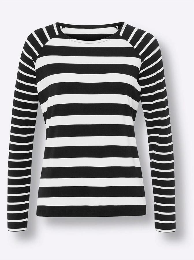 Heine Shirt met ronde hals Gestreept shirt (1-delig) - Foto 3