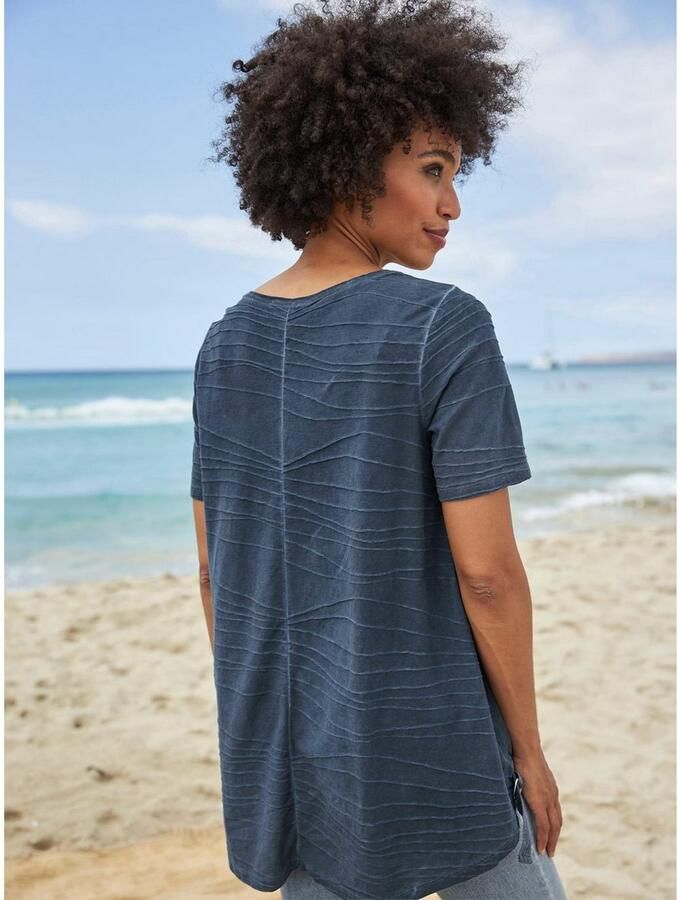 Heine Shirt met ronde hals Lang shirt (1-delig)