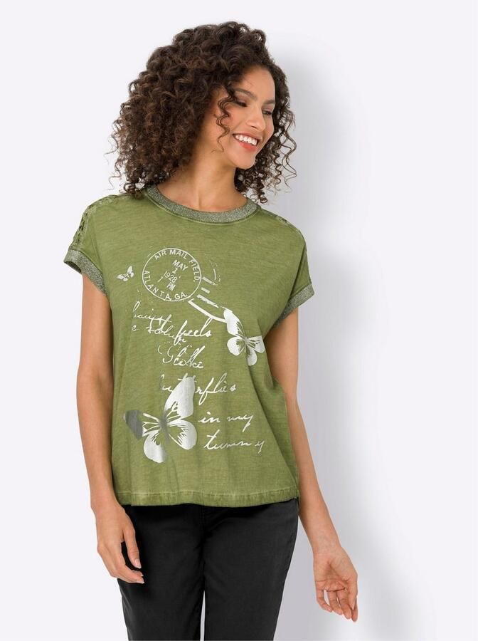 Heine Shirt met ronde hals Shirt (1-delig)