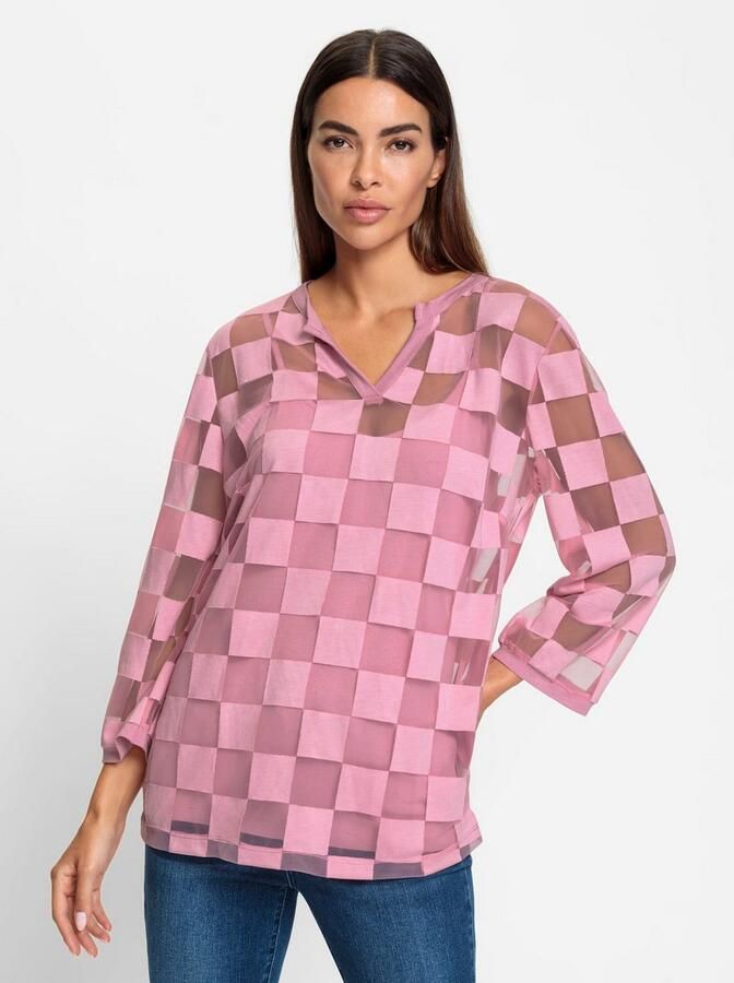Heine Shirt met ronde hals Shirt (1-delig)