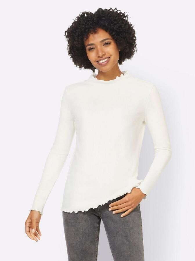 Heine Shirt met staande kraag Shirt (1-delig)