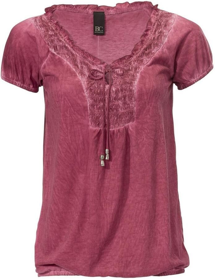 Heine Shirt met V-hals (1-delig)