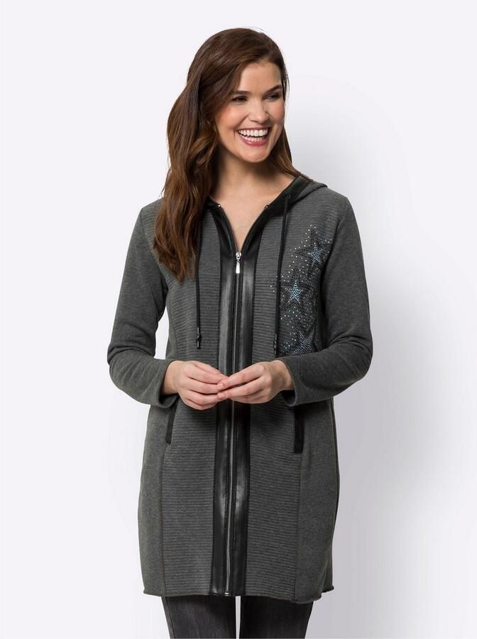 Heine Shirtjasje Sweatshirtjack (1-delig) - Foto 2