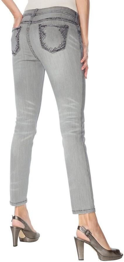 RICK CARDONA by Heine Skinny jeans met borduurwerk - Foto 2