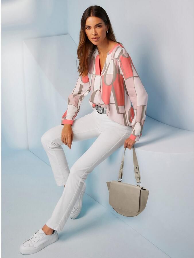 Heine Blouse met lange mouwen