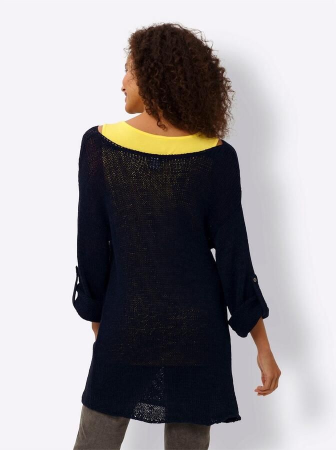 Heine Trui met 3 4 mouwen 2-in-1-trui - Foto 2