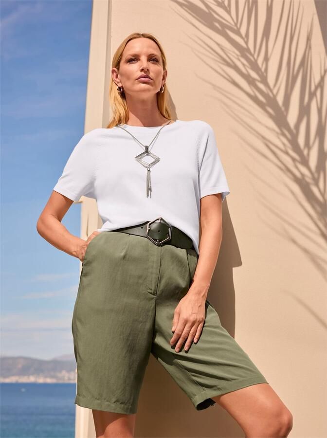 Heine Trui met korte mouwen Trui - Foto 4