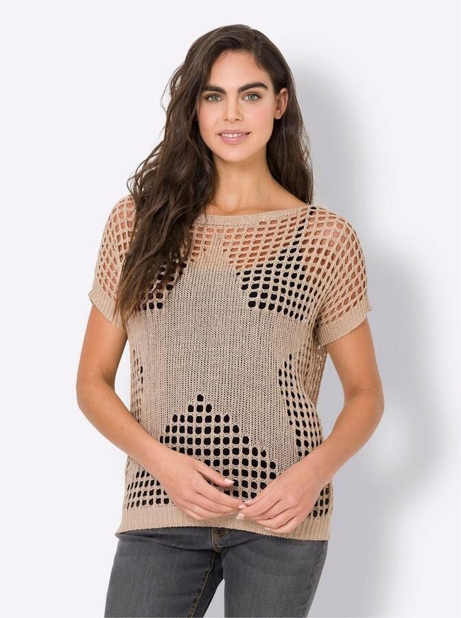 Heine Trui met korte mouwen Trui