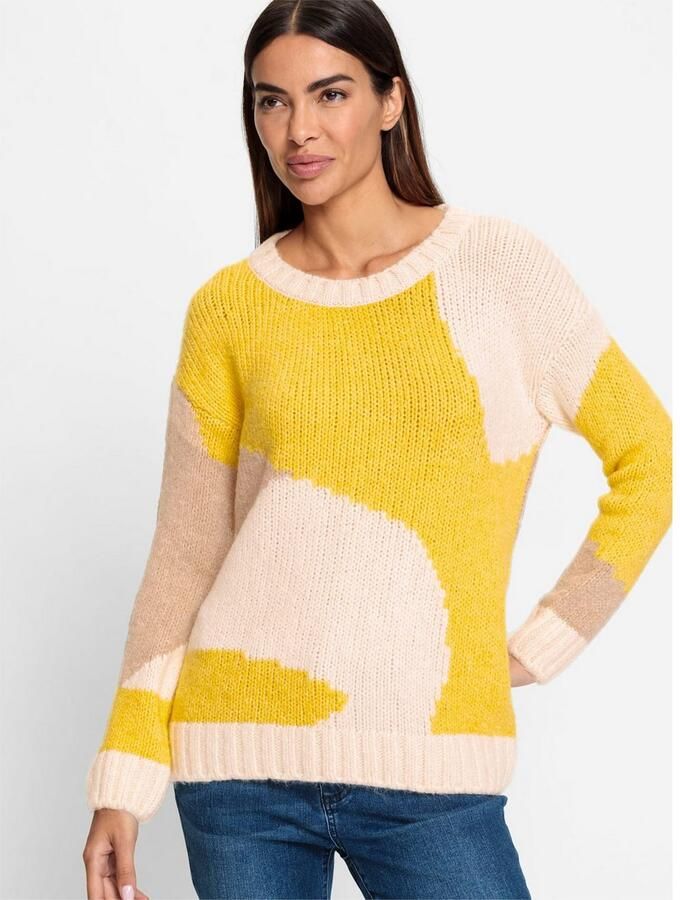 Heine Trui met ronde hals Trui