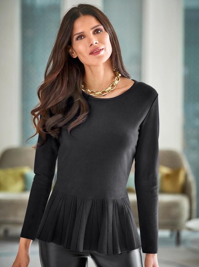 Heine Trui met ronde hals Trui - Foto 4