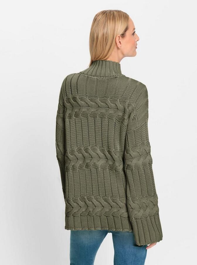 Heine Trui met staande kraag Trui - Foto 2