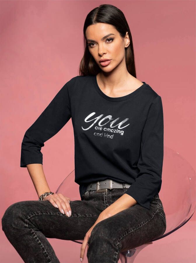 Heine Shirt met 3 4-mouwen Shirt (1-delig)