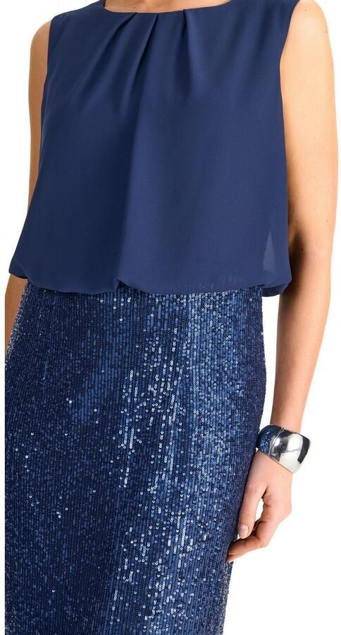 HERMANN LANGE Collection 2-in-1-jurk met paillettenrok