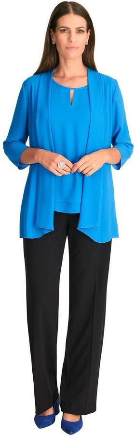 HER N LANGE Collection Blouseblazer in semi-transparante kwaliteit