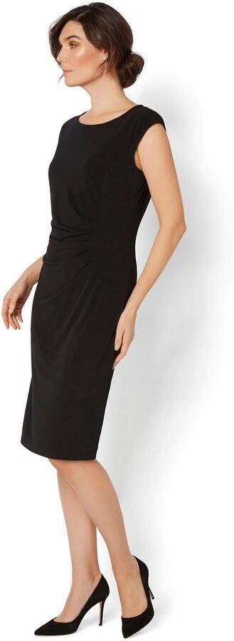 HERMANN LANGE Collection Jerseyjurk Zomerjurk met elegante rimpeling - Foto 3