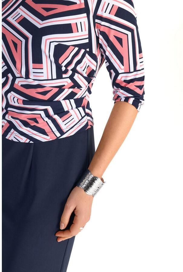 HERMANN LANGE Collection Midi-jurk in 2-delige uitstraling