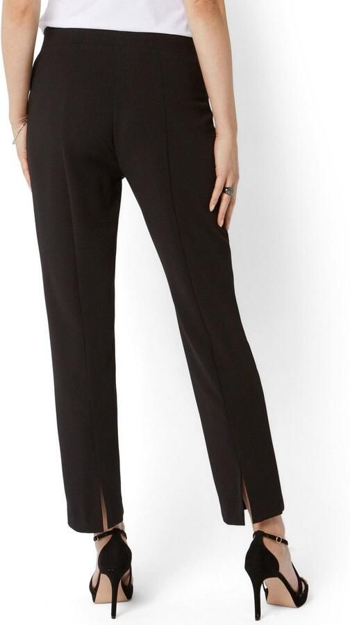 HERMANN LANGE Collection Stretchbroek in elegant comfortmodel met persplooien - Foto 7