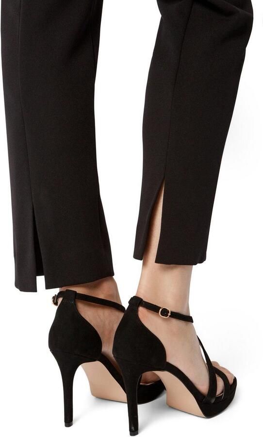 HERMANN LANGE Collection Stretchbroek in elegant comfortmodel met persplooien - Foto 6