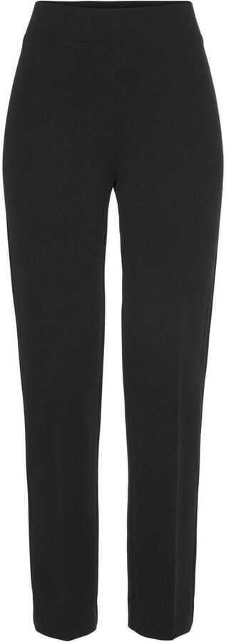 HERMANN LANGE Collection Stretchbroek in elegant comfortmodel met persplooien - Foto 10