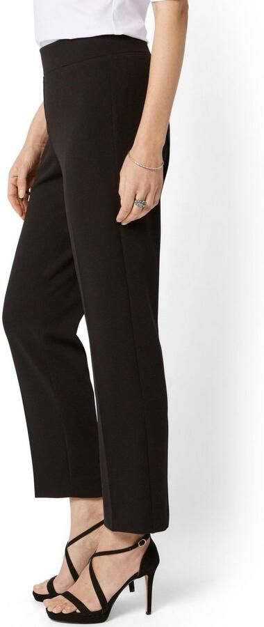 HERMANN LANGE Collection Stretchbroek in elegant comfortmodel met persplooien - Foto 9