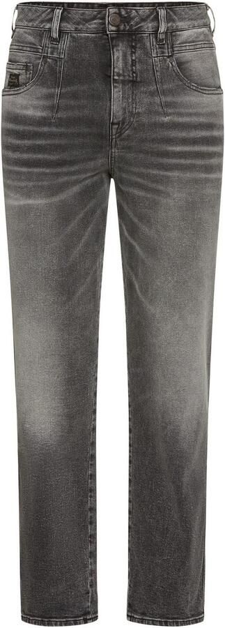 Herrlicher 5-pocket jeans Brooke Denim Black in loose fit met coupenaden - Foto 4