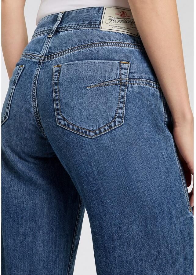 Herrlicher 5-pocket jeans Edna Denim Light met uitlopende pijpen