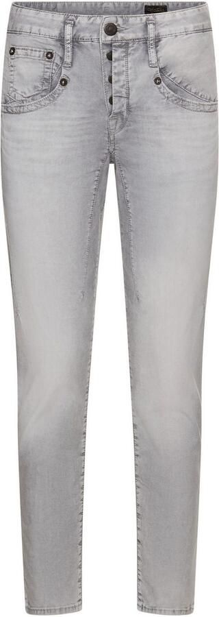 Herrlicher 5-pocket jeans Shyra Cropped Denim Grey Light Stretch - Foto 3
