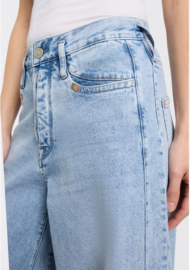 Herrlicher 5-pocket jeans Shyra Palazzo Denim met bijzonder wijd been