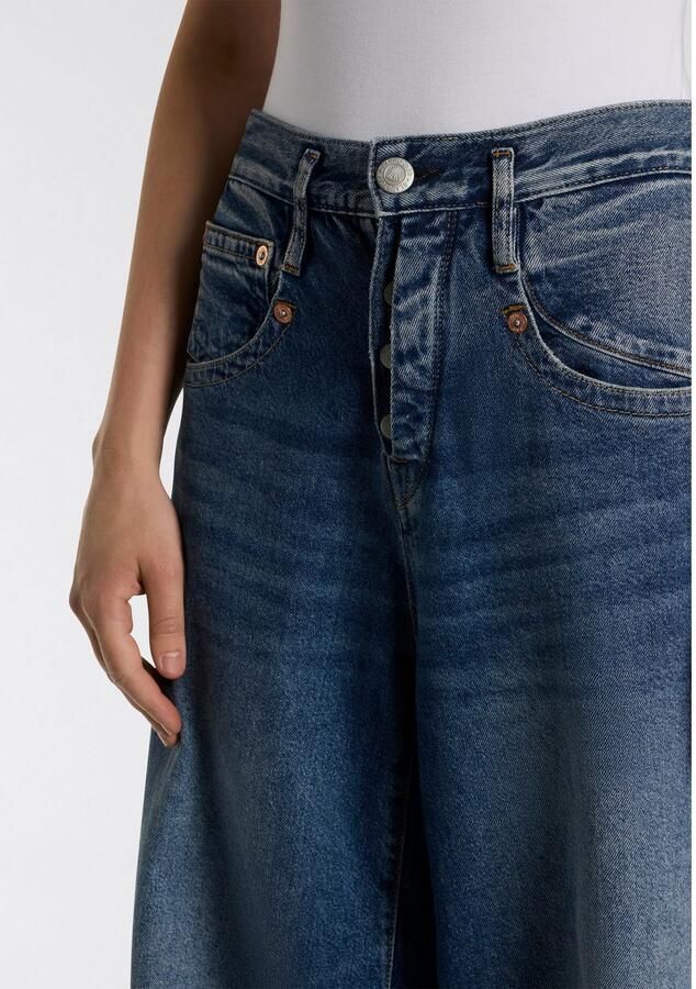 Herrlicher 5-pocket jeans Shyra Palazzo Denim met bijzonder wijd been