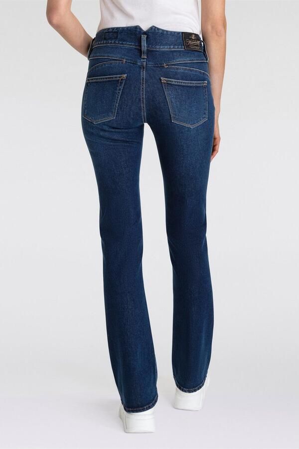 Herrlicher Bootcut jeans Pearl Boot Denim met markante tailleband - Foto 2