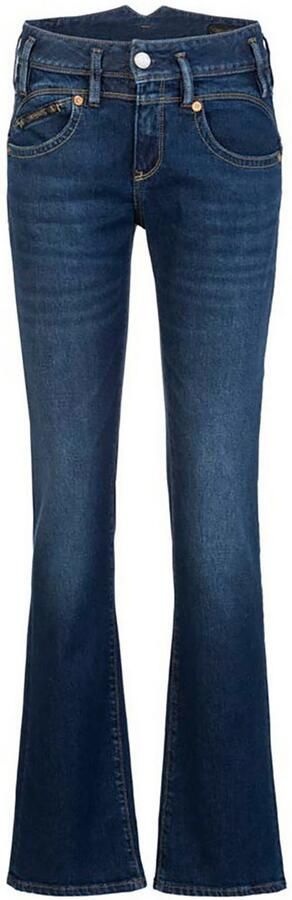 Herrlicher Bootcut jeans Pearl Boot Denim met markante tailleband - Foto 4