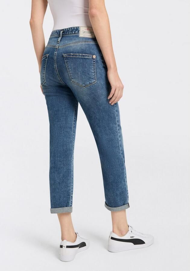 Herrlicher Boyfriendjeans Shyra Tap Denim met half blinde knoopsluiting - Foto 2