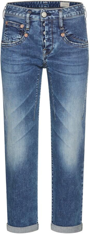 Herrlicher Boyfriendjeans Shyra Tap Denim met half blinde knoopsluiting - Foto 3