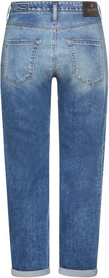 Herrlicher Boyfriendjeans Shyra Tap Denim met half blinde knoopsluiting - Foto 4