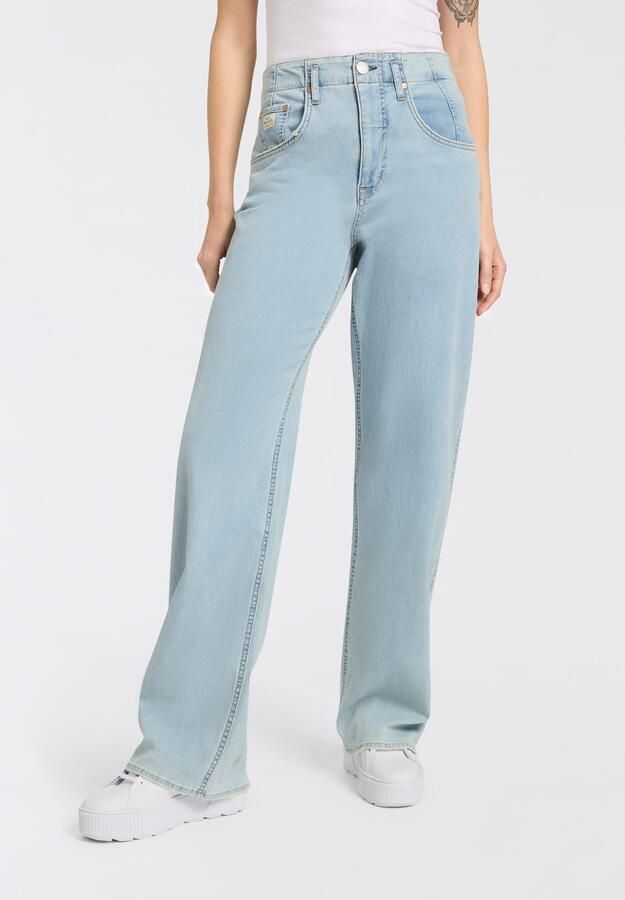 Herrlicher High-waist jeans Baggy Straight Denim Light - Foto 4