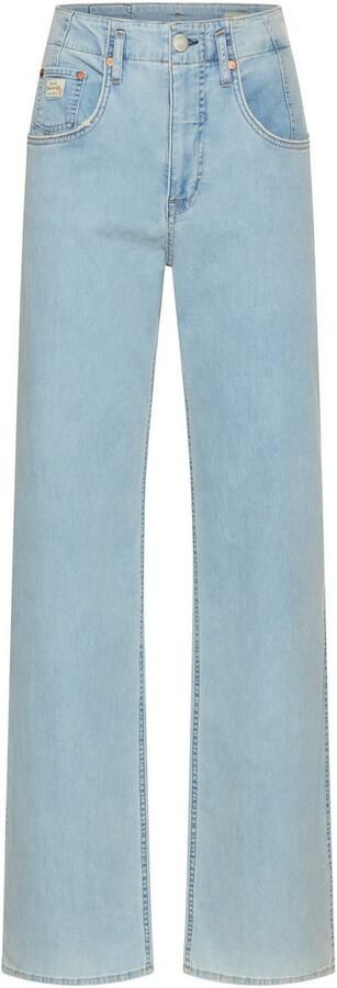 Herrlicher High-waist jeans Baggy Straight Denim Light - Foto 3