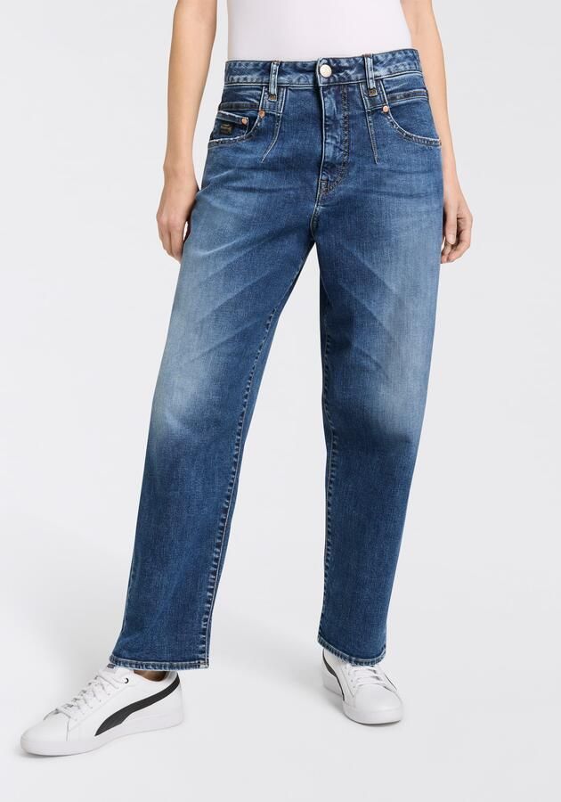 Herrlicher Loose fit jeans Brooke Denim met figuurnaden aan de taille - Foto 5