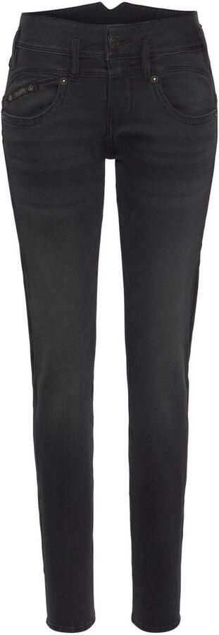 Herrlicher Slim fit jeans PEARL SLIM REUSED Aanhoudende topkwaliteit bevat gerecycled materiaal - Foto 6