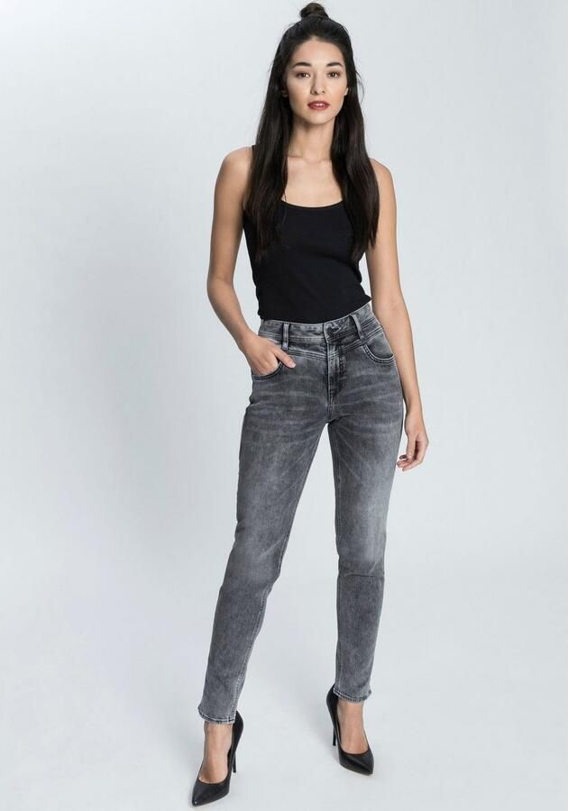 Herrlicher Slim fit jeans PEPPY SLIM DENIM Normal Waist gerecycled polyester - Foto 5
