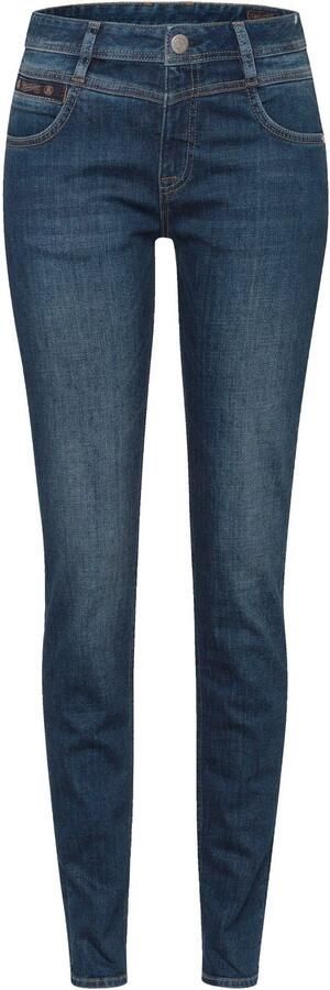 Herrlicher Slim fit jeans PEPPY SLIM RECYCLED DENIM Normal Waist gerecycled polyester - Foto 5
