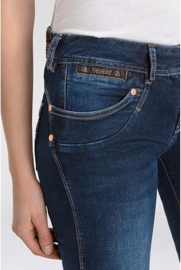 Herrlicher Skinny jeans PIPER SLIM REUSED DENIM van milieuvriendelijke productie - Foto 5