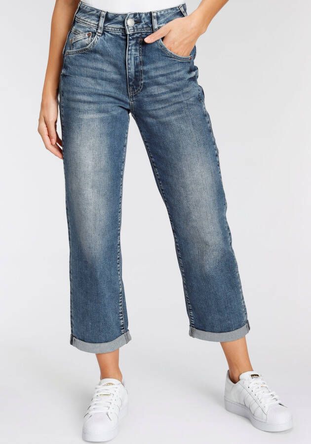 Herrlicher High-waist jeans GILA HI TAP Pre-consumer gerecycled cotton