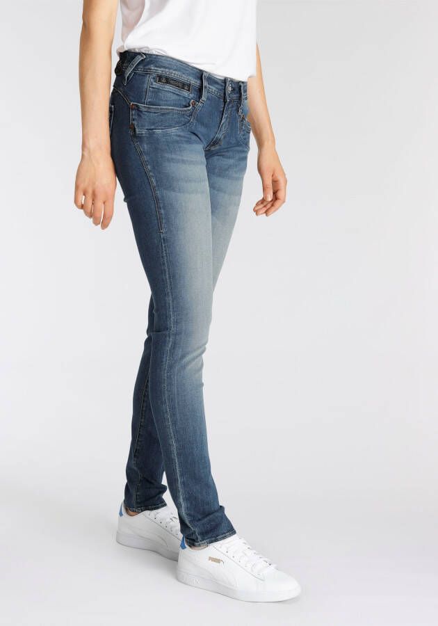 Slim dankzij kitotex technologie Herrlicher jeans fit Piper milieuvriendelijk
