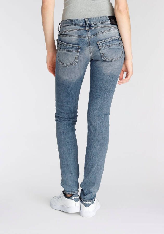 Herrlicher Skinny jeans PIPER SLIM ORGANIC met afkledende pijpbelijning