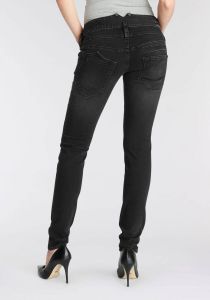 Herrlicher Skinny jeans PITCH SLIM ORGANIC Low waist met licht push-upeffect