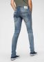 Herrlicher Skinny jeans PITCH SLIM REUSED DENIM Low waist met licht push-upeffect - Thumbnail 1