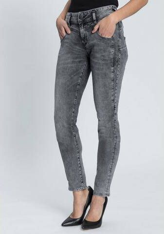 Herrlicher Slim fit jeans COSY SLIM Modellerend effect door ingewerkte geer