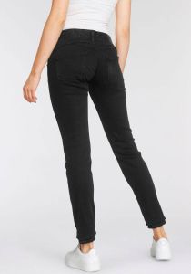 Herrlicher Slim fit jeans GINA RECYCLED DENIM met inzet opzij